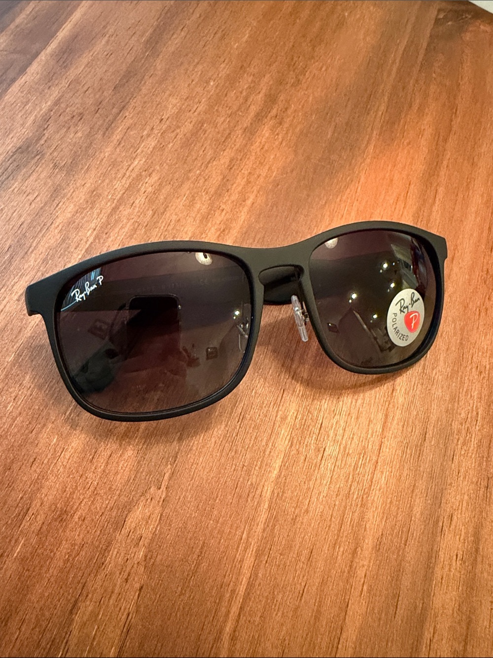 Ray-Ban Black Frame Polarized Sunglasses